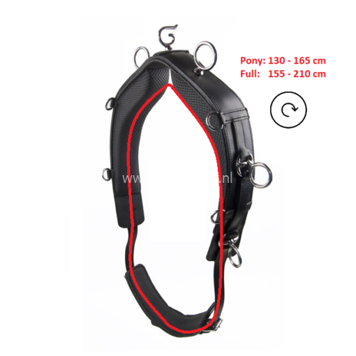 Longeersingel Ideal Equestrian model "Haanstra" - Afbeelding 3