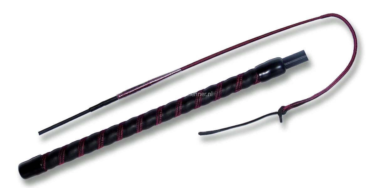 lichtgewicht en toch sterke nylon marathon zweep van ledo